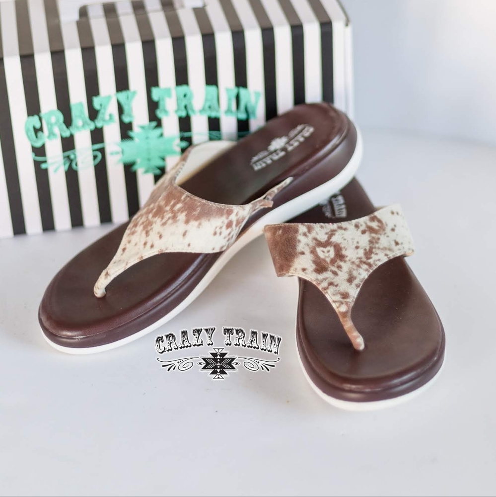 HOUSTON HIDE FLOP SANDALS